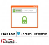 گواهینامه SSL DV شرکت Certum لوگو ثابت چند دامنه