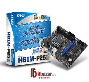 مادربرد ام اس آی MSI H61M-P25 B3