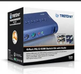 کی وی ام 4 پورت ترندنت Trendnet KVM TK-408K