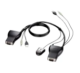 سوئیچ کی وی ام دی لینک 2 پورت KVM-222