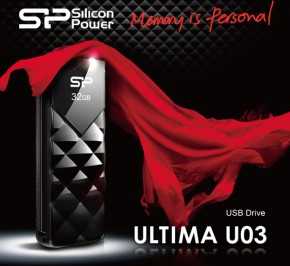 فلش مموری 32 گیگابایت Silicon power Ultima U03