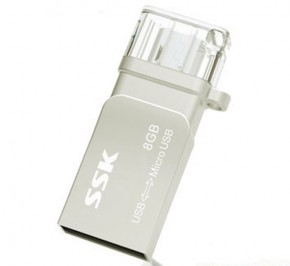 فلش مموری اس اس کا SSK OTG USB FLASH 236-16G