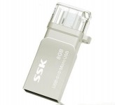 فلش مموری اس اس کا SSK OTG USB FLASH 236-16G