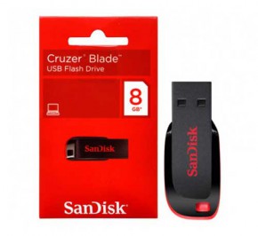 فلش مموری سن دیسک Cruzer Blade 8GB USB 2.0