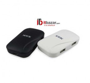 هاب یو اس بی اس اس کی SHU037 USB 2.0 4Port