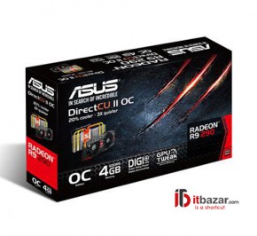 کارت گرافیک ایسوس R9 290-DC2OC-4GD5