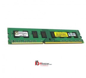 رم کامپیوتر کینگستون 4GB DDR3 1600MHz PC3-12800