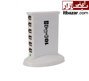 هاب یو اس بی کاسی UT-02 USB 2.0 10Port