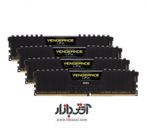 رم کورسیر Vengeance LPX 16GB DDR4 3200 Quad