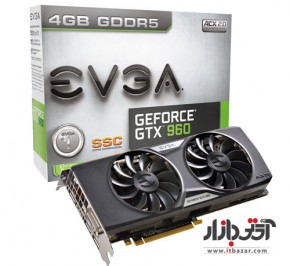 کارت گرافیک ای وی جی ای GTX 960 SSC GDDR5 4GB