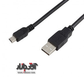 کابل مبدل فرانت Mini USB 5Pin to USB2 1.5m