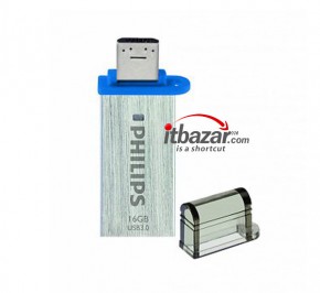 فلش مموری فیلیپس Mono Edition USB3.0-OTG 16GB