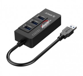 هاب یو اس بی اوریکو HR01-U3 USB 3.0-LAN 3Port
