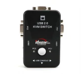 سوئیچ کی وی ام 2 پورت USB