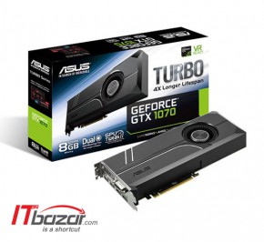 کارت گرافیک ایسوس TURBO-GTX1070-8G