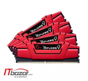 رم جی اسکیل Ripjaws V 32GB DDR4 2400MHz C16 Quad