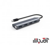 مبدل و هاب ویولینک WL-UH3048C USB-C to USB3 4Port