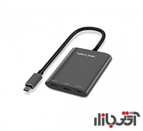 مبدل ویولینک UHP3402 USB3.1-C to HDMI USB3 USB-C