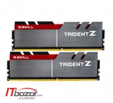 رم جی اسکیل Trident Z 8GB DDR4 3200MHz C16 Dual