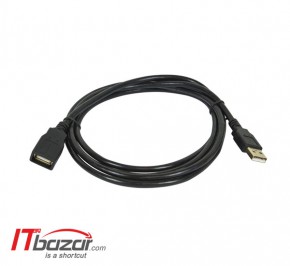 کابل افزایش طول یو اس بی بافو USB2 5m Gold