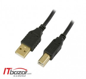 کابل پرینتر بافو USB2 3m Gold