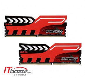 رم کامپیوتر گیل EVO FORZA 16GB DDR4 3000 Dual C15