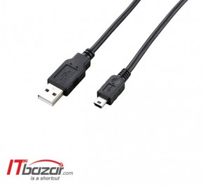 کابل مبدل بافو USB2 to Mini USB 5m 2FC Gold PVC