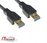 کابل لینک یو اس بی بافو USB3 0.5m Gold