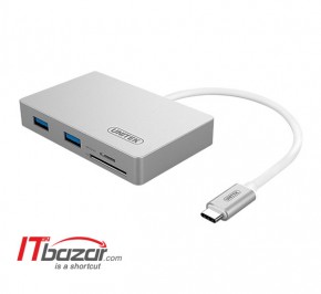 هاب یو اس بی یونیتک USB3 USB-C 2Port Y-9319