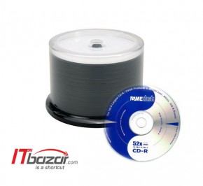 سی دی خام می دیسک 50 عددی CD-R 52X 80MIN 700MB