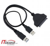 کابل مبدل USB3 to SATA 22Pin