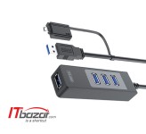 هاب یو اس بی یونیتک USB3 4Port Y-3046A OTG