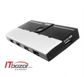 هاب یو اس بی آداپتور دار یونیتک USB3 4Port Y-3178