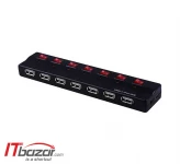 هاب یو اس بی با سوئیچ فرانت USB2 7Port