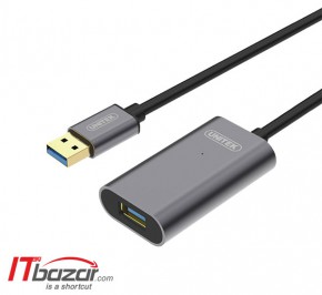 کابل افزایش طول USB3 اکتیو یونیتک Y-3004 5m