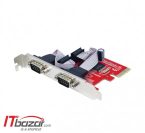 کارت پی سی آی اکسپرس یونیتک Serial 2Port Y-7504