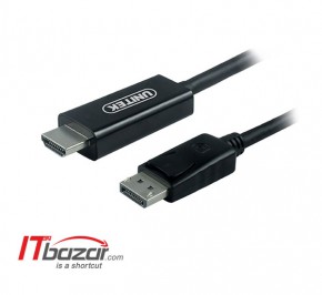 کابل مبدل یونیتک DisplayPort to HDMI 1.8m Y-5118C