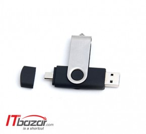 فلش مموری فلزی 8GB USB2 OTG
