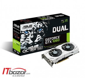 کارت گرافیک ایسوس DUAL-GTX1060-O3G