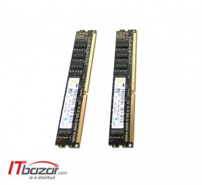 رم کامپیوتر سامسونگ 8GB DDR3 1600MHZ Dual