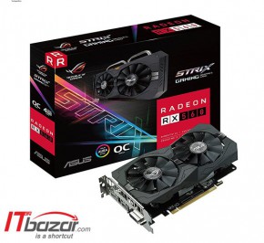 کارت گرافیک ایسوس ROG-STRIX-RX560-O4G-EVO-GAMING