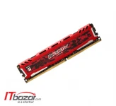 رم کامپیوتر کروشیال Ballistix Sport LT Red 8GB DDR4