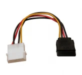 کابل مبدل برق 4 پین Molex to SATA