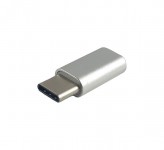 مبدل Micro USB to USB-C Mirror Metalic