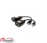 کابل افزایش طول پی اس پی USB 2.0 Rj-45 50m