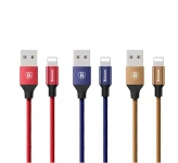 کابل مبدل بیسوس USB To Lightning Yiven 3m