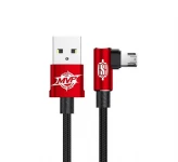 کابل مبدل باسئوس USB To microUSB 2m MVP Elbow