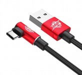 کابل مبدل باسئوس USB To USB Type-C 1m MVP Elbow