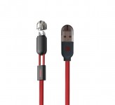 کابل مبدل ریمکس USB To microUSB/Lightning 1m RC-025t