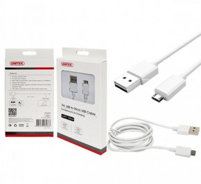 کابل مبدل یونیتک USB To microUSB 1m Y-C4035WH